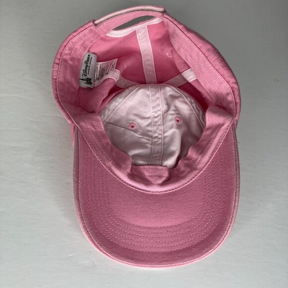 Disney Women's Pink Mickey Mouse Vintage Style Adjustable Hat Cap - Picture 6 of 8